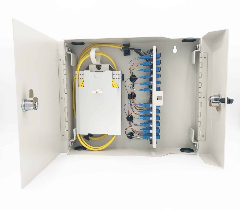 Wajda Fiber Patch Panel 24 Slot Wall Mount