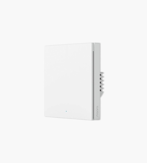 AQARA Smart Wall Switch (No Neutral, Single Rocker)