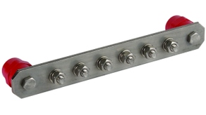 Wajda Galvanized steel busbar 6 ways Commercial type 472022