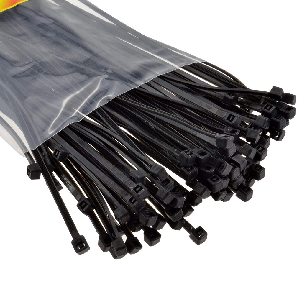 Wajda Cable Tie Black 300x3.6mm Black