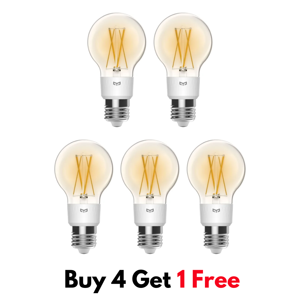 Yeelight LED Filament Light pack 4+1
