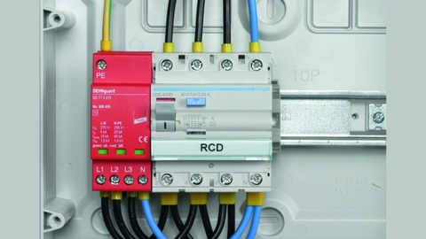 Wajda Surge Protection Device SPD Uc 75V, Up 0.5 Kv, In 15KA, Imax 40 KA