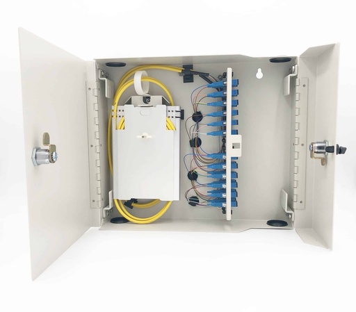 Wajda Fiber Patch Panel 24 Slot Wall Mount
