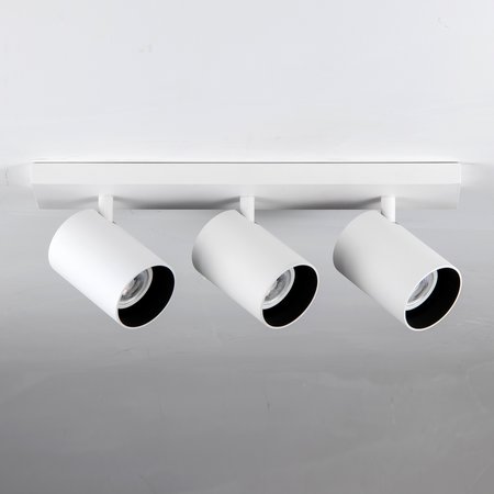 YL-Nebula-Surface Mounted Spotlight-Multicolor GU10 lamp included-Three Heads-White