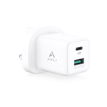 ASLI 30W FAST HOME CHARGER WITH PD AND QC 3.0