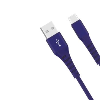 ASLI USB-A TO TYPE-C CABLE 2M NAVY BLUE