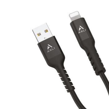 ASLI POWER WIRE+ II USB-A TO LIGHTNING 1M