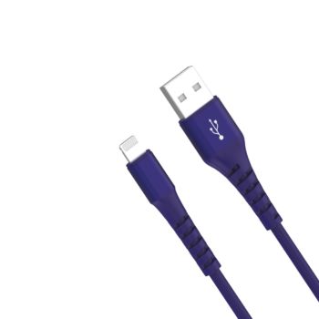 ASLI USB-A TO LIGHTNING CABLE 2M NAVY BLUE