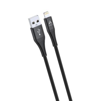 ASLI USB-A TO LIGHTNING CABLE BLACK 3M