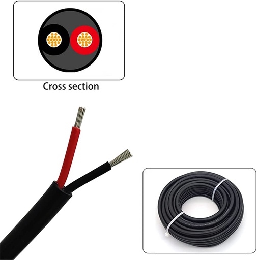 Wajda 2 core x 26 AWG Sheilded UTP cable